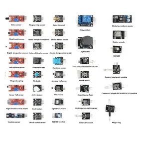 [Discontinued] 37-in-1 Sensors Kit for Arduino