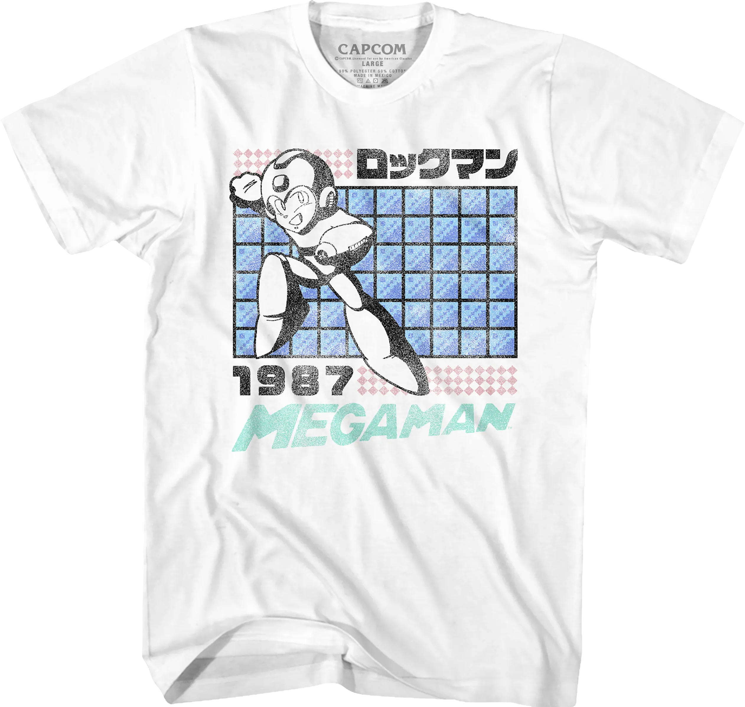 Distressed Mega Man T-Shirt