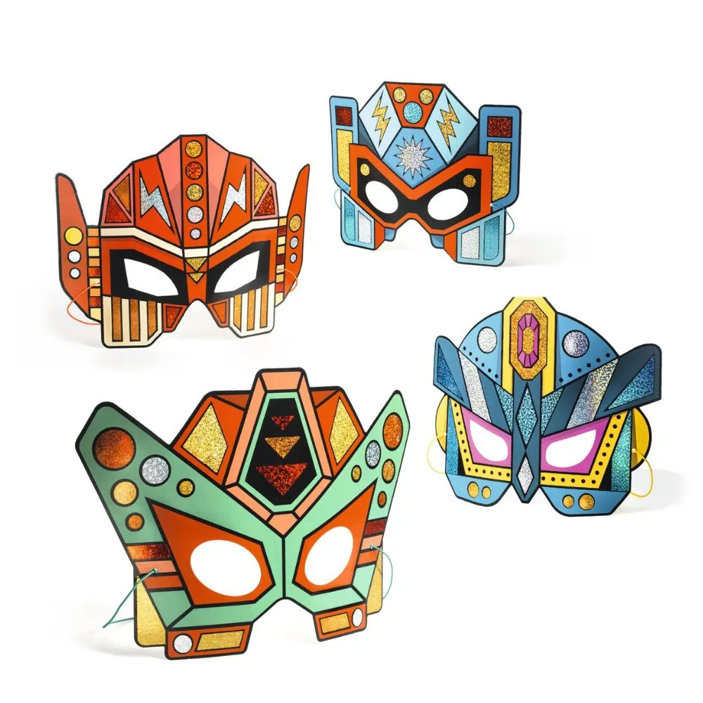 Djeco Do It Yourself - Super Robots Masks To Make