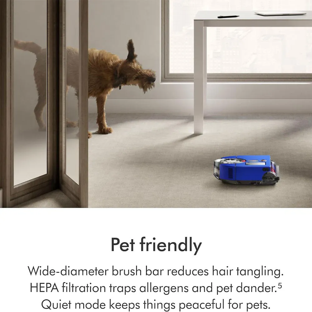 Dyson 360 Vis Nav RB03 Robot Vacuum 435W - Blue x Nickel