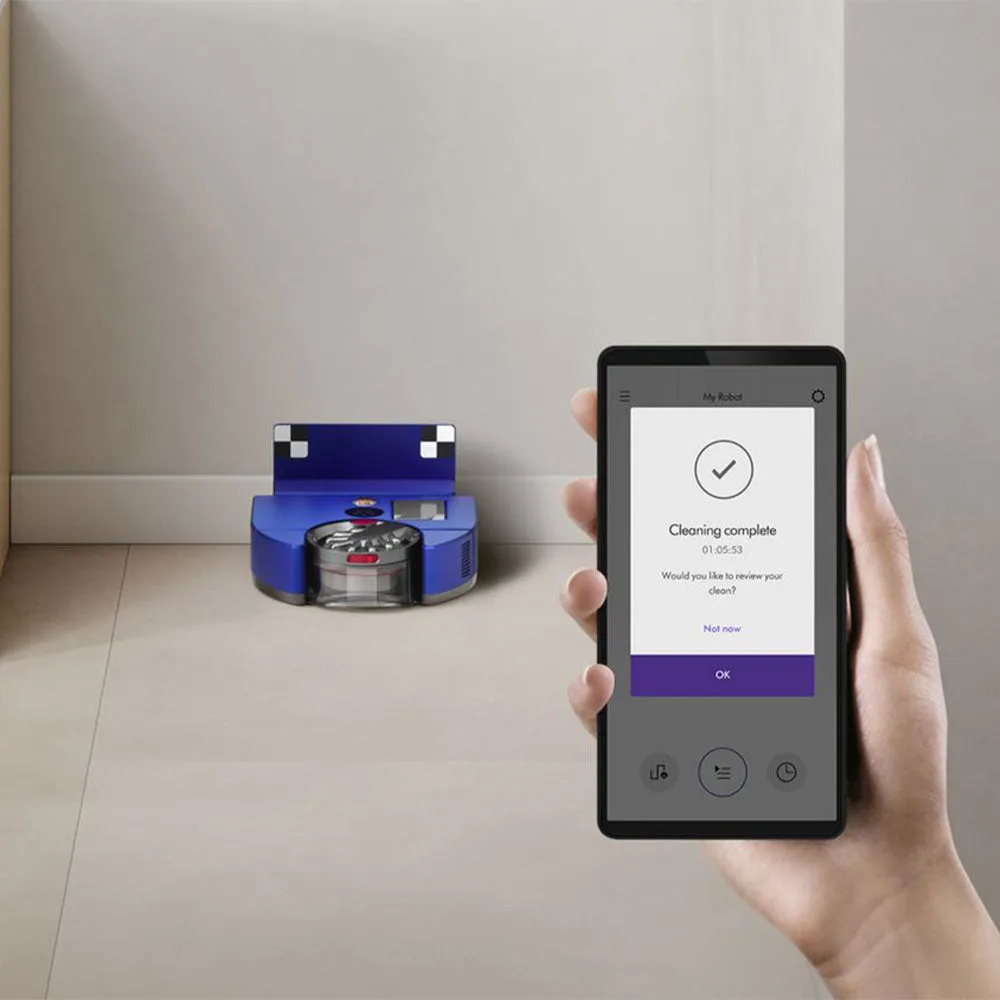 Dyson 360 Vis Nav RB03 Robot Vacuum 435W - Blue x Nickel