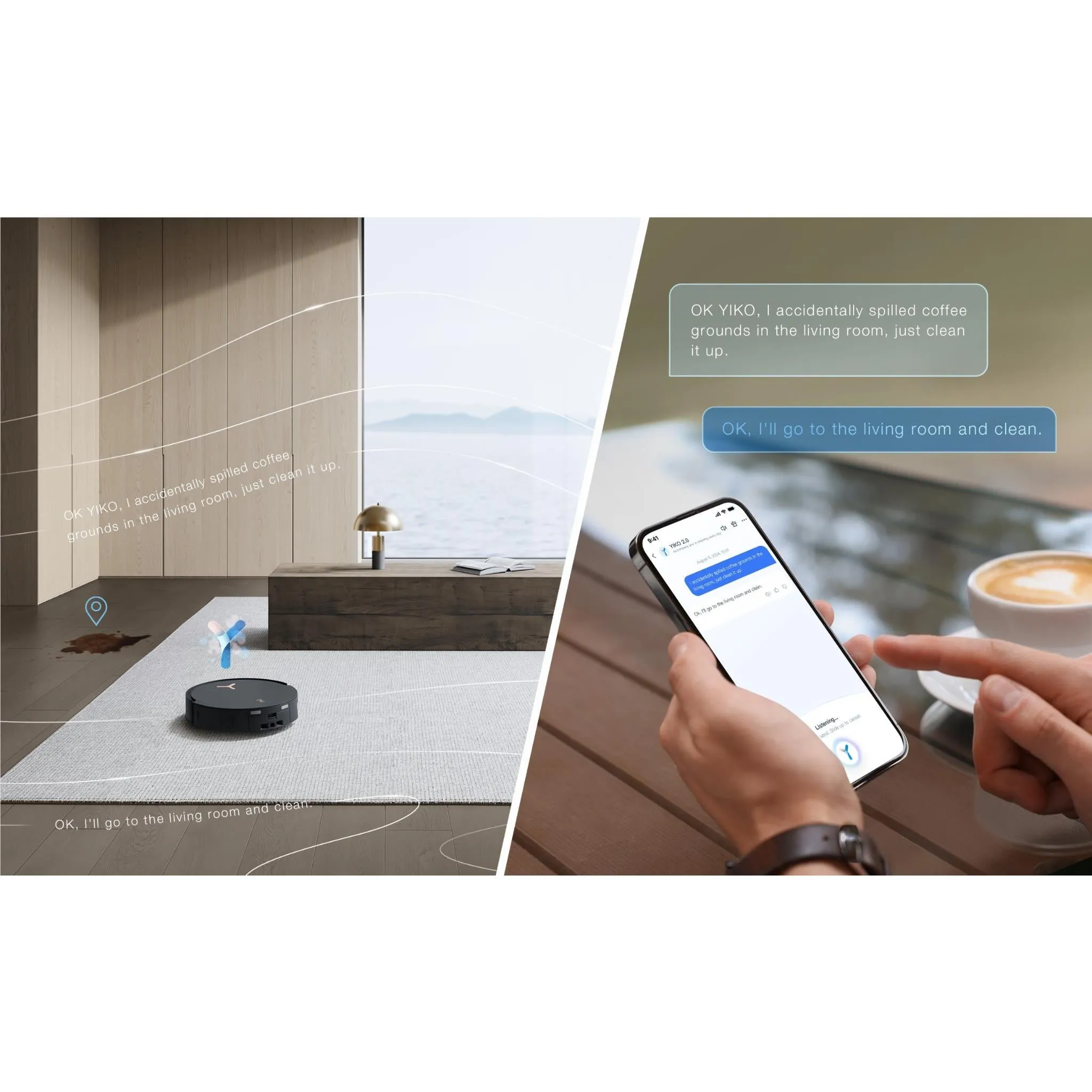 ECOVACS DEEBOT X8 Pro Omni Robotic Vacuum Cleaner (Black)