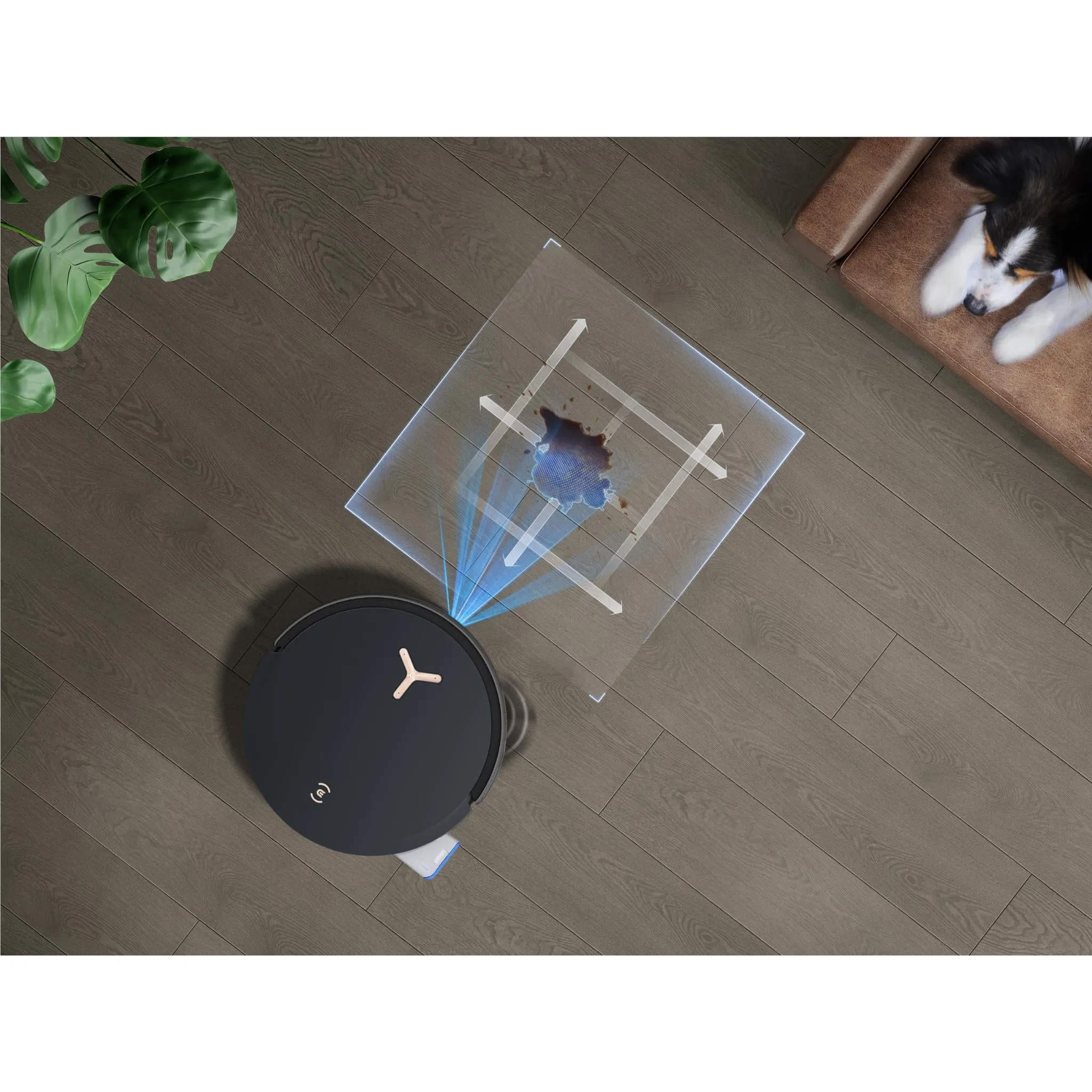ECOVACS DEEBOT X8 Pro Omni Robotic Vacuum Cleaner (Black)