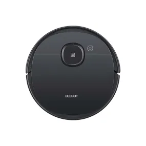 ECOVACS Robotics - DEEBOT OZMO 950 App-Controlled Self-Charging Robot Vacuum & Mop - Black