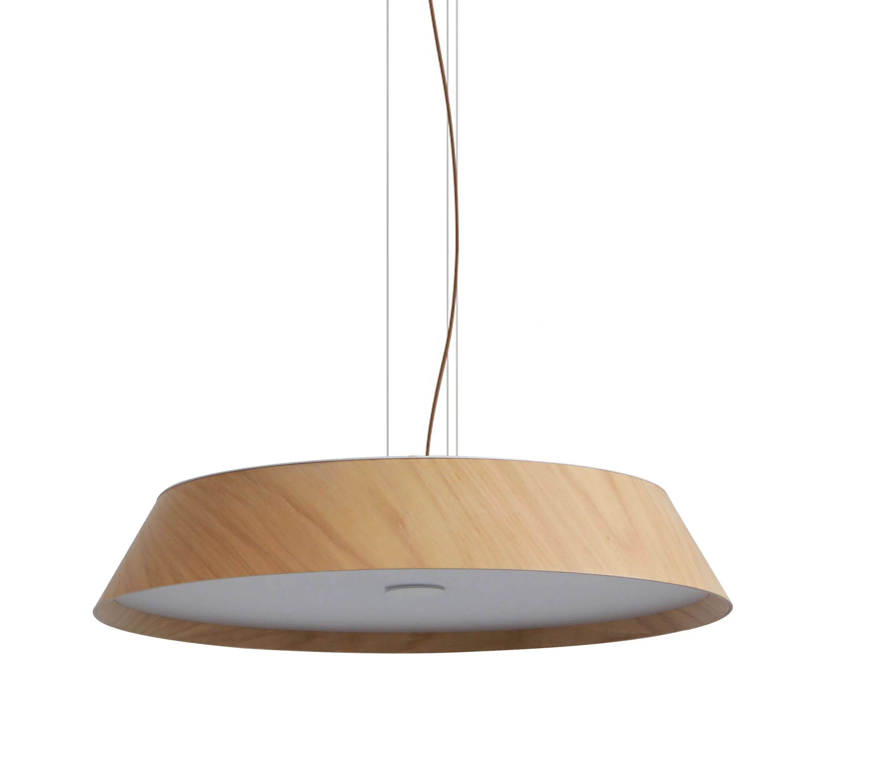 EDWARD Natural Wood LED Timber Pendant Light Contemparory Style Kitchen Island 3000K warmwhite