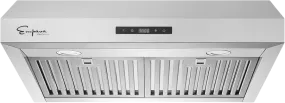 Empava Range Hood 30" Under Cabinet Ducted 400 CFM with Touch Control and Filters Stainless Steel New