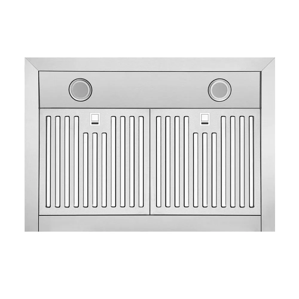 Empava Range Hood 30" Under Cabinet Ducted 400 CFM with Touch Control and Filters Stainless Steel New