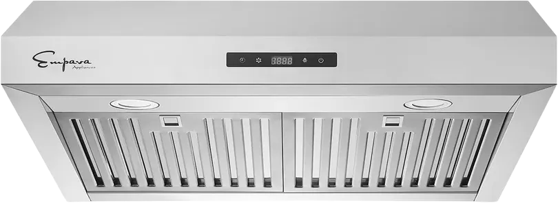 Empava Range Hood 30" Under Cabinet Ducted 400 CFM with Touch Control and Filters Stainless Steel New