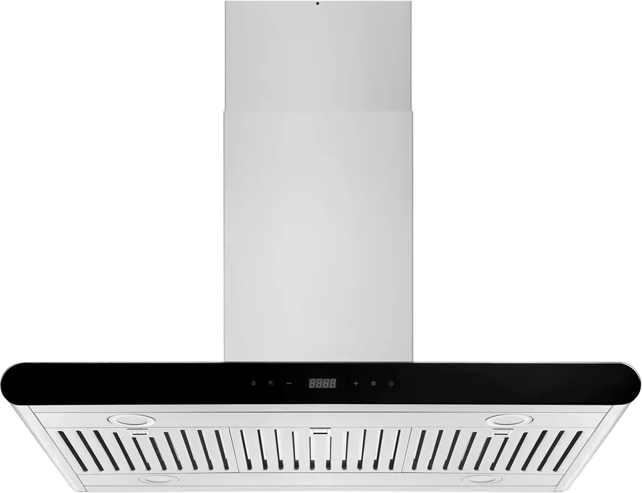 Empava Range Hood 36" Island Ducted 400 CFM with Exhaust Kitchen Vent and Filters Stainless Steel New