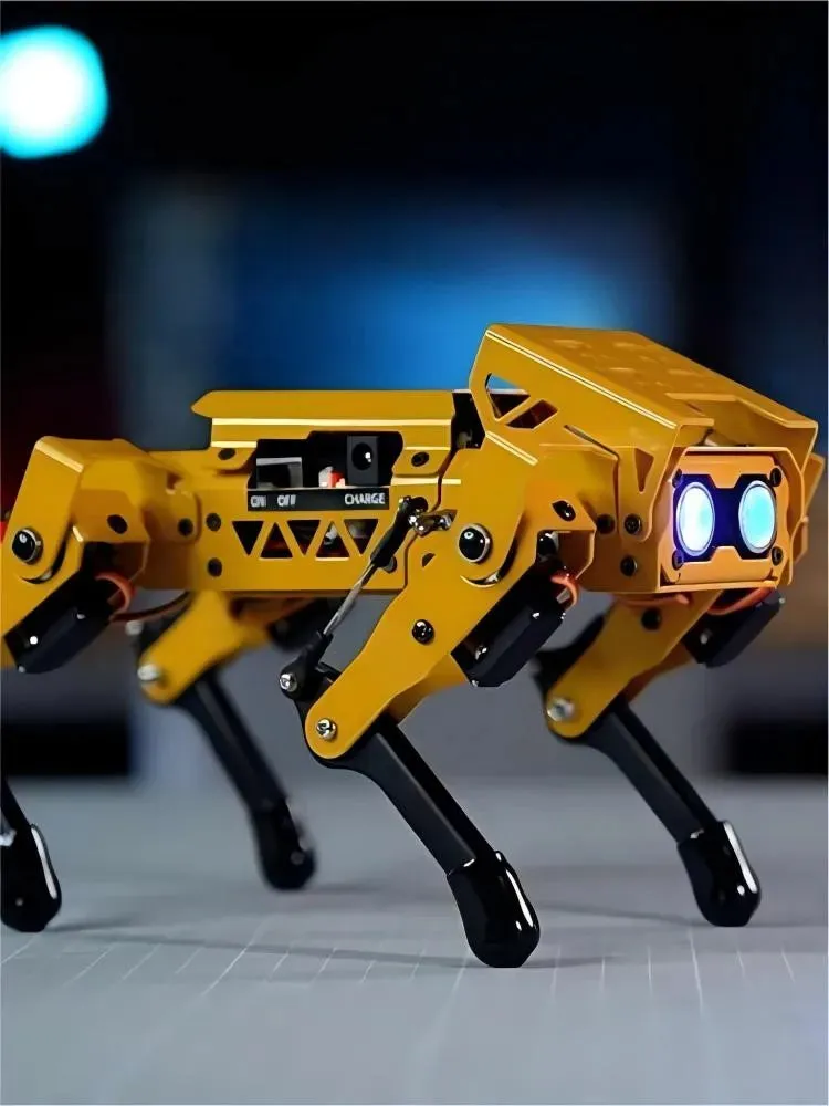 ESP32 Quadruped AI Robot Dog Mechdog Visual Bionic Robotics Kit For Arduino for Python for Graphical Programmiable Robotic Dog
