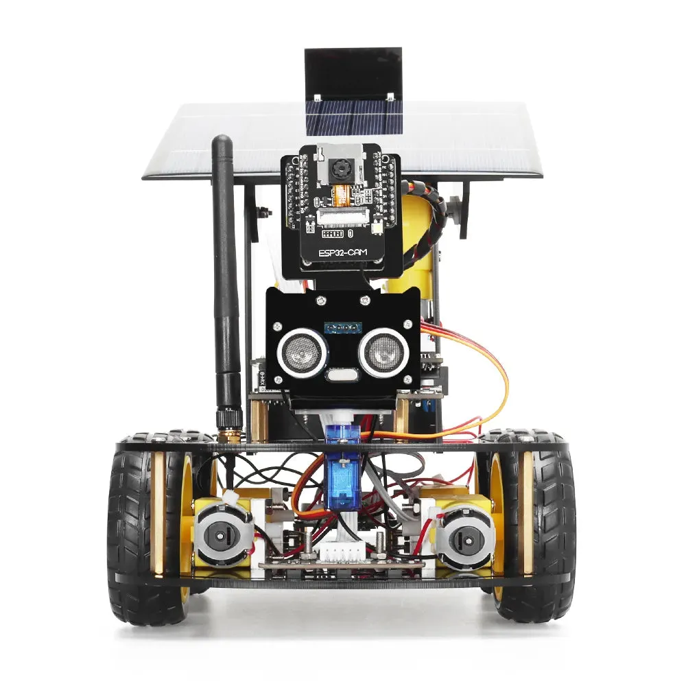 ESP32 Solar Tracker Robot Kit Smart Robot Kit for Arduino Programming DIY Electronics STEM Educational For Arduino Robotic Kit