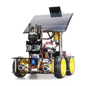 ESP32 Solar Tracker Robot Kit Smart Robot Kit for Arduino Programming DIY Electronics STEM Educational For Arduino Robotic Kit