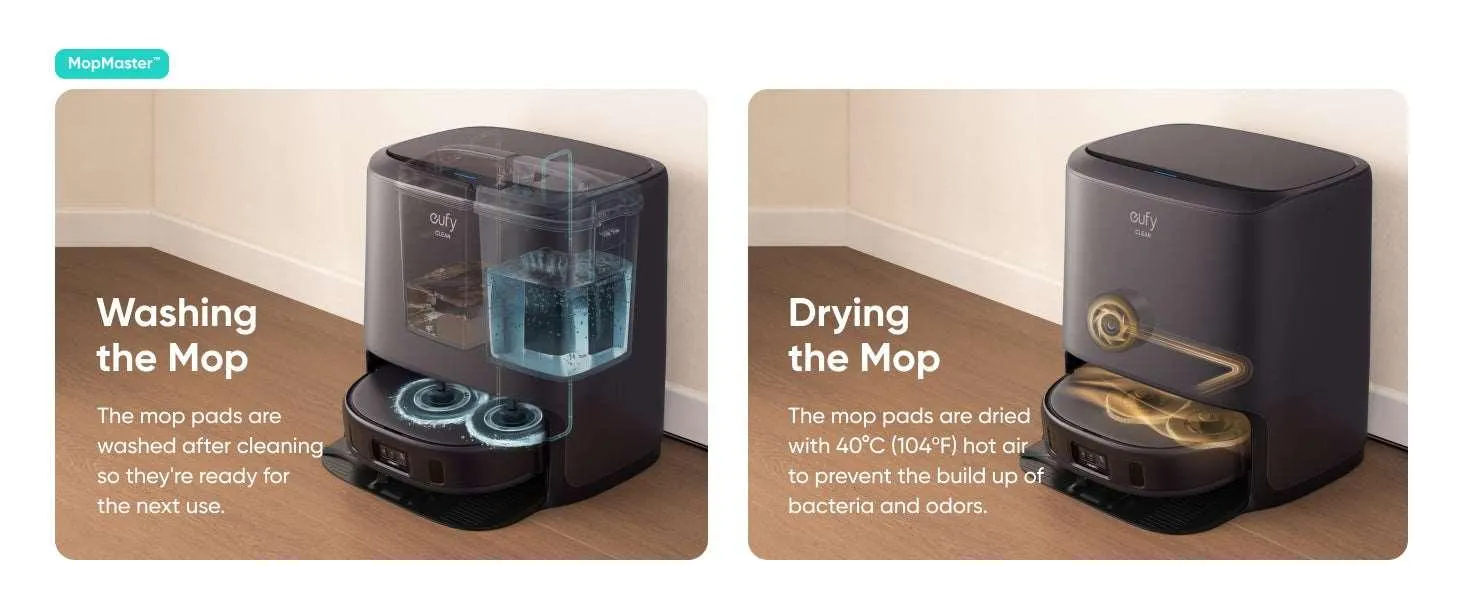 Eufy RoboVac X9 Pro with Auto Clean Station T2320V11