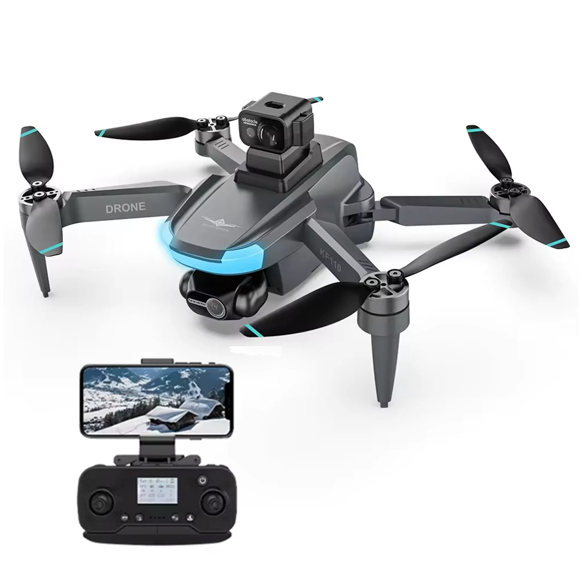 FlyBot ISKF110 4K Drone | 2-Axis Gimbal
