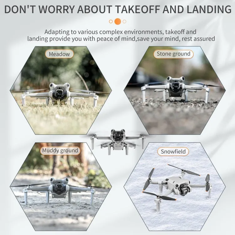 For DJI Mini 4 Pro STARTRC Heightened Landing Gear Training Rack