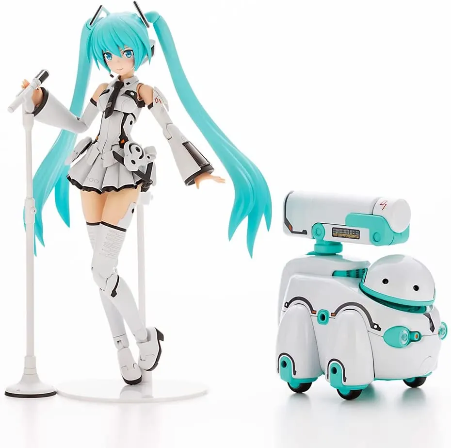 Frame Arms Girl FRAME MUSIC GIRL HATSUNE MIKU [MARUTTOYS Ver.] with TAMOTU [MIKU Ver.] Plastic Model