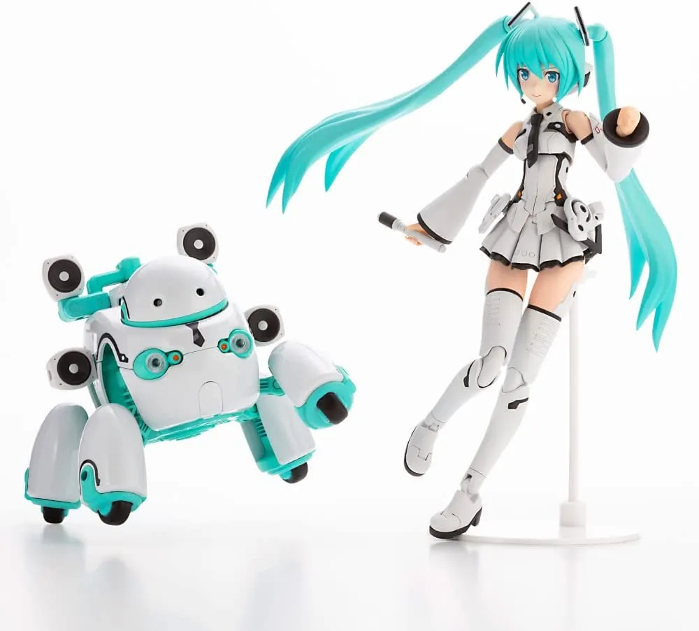 Frame Arms Girl FRAME MUSIC GIRL HATSUNE MIKU [MARUTTOYS Ver.] with TAMOTU [MIKU Ver.] Plastic Model