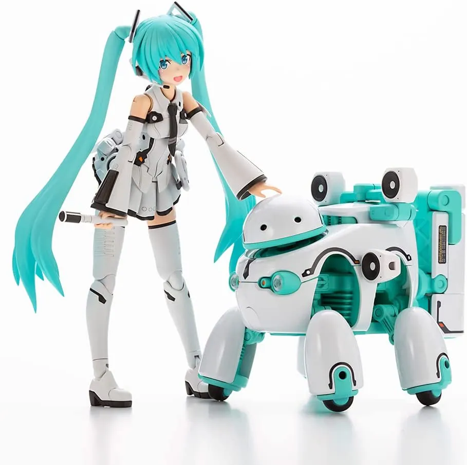 Frame Arms Girl FRAME MUSIC GIRL HATSUNE MIKU [MARUTTOYS Ver.] with TAMOTU [MIKU Ver.] Plastic Model