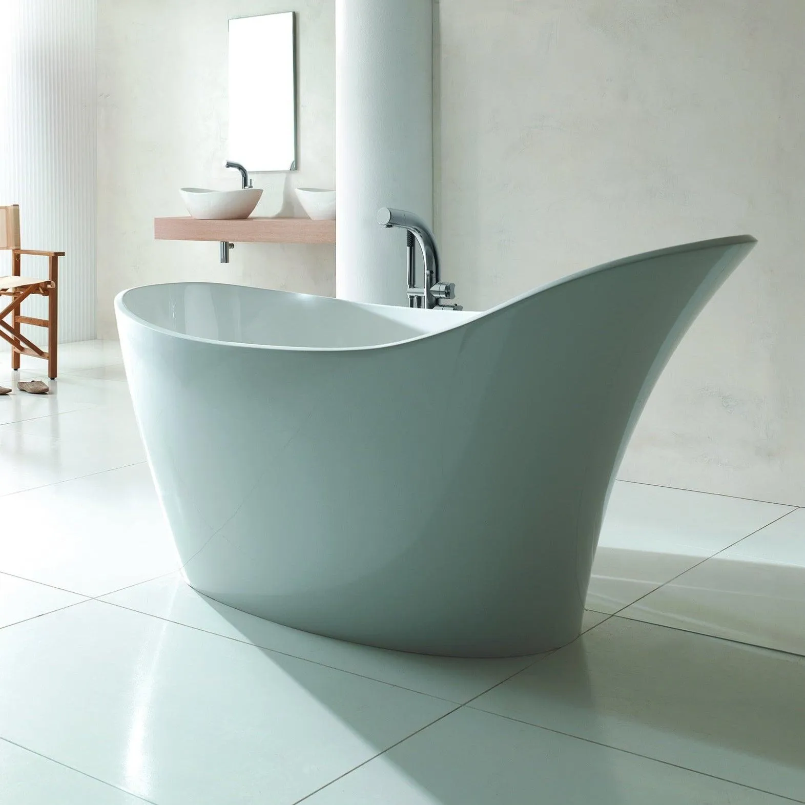 Freestanding Slipper Bathtub Amalfi
