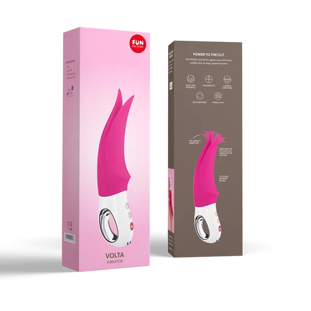 Fun Factory VOLTA Powerful Clitoral Vibrator with free toy bag!