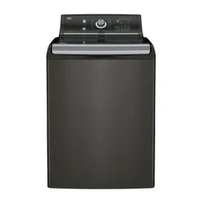 GE - 5.1 Cu. Ft. 13 Cycle High Efficiency Top Loading Washer - Metallic Carbon