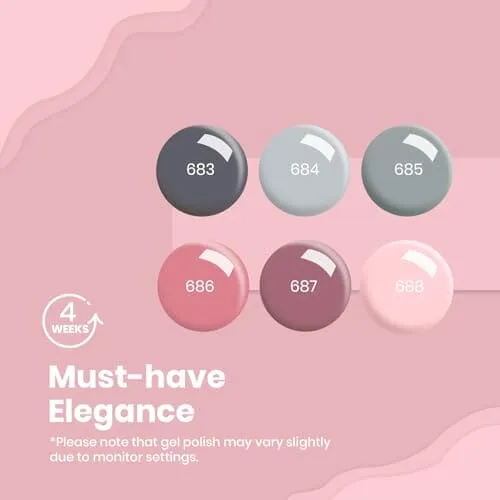Gel Nail Polish Kit   Lamp