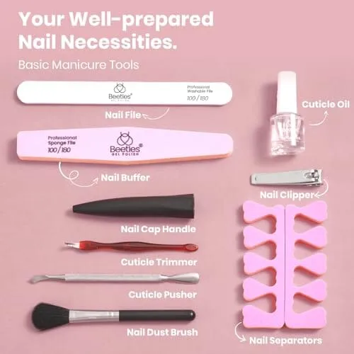 Gel Nail Polish Kit   Lamp