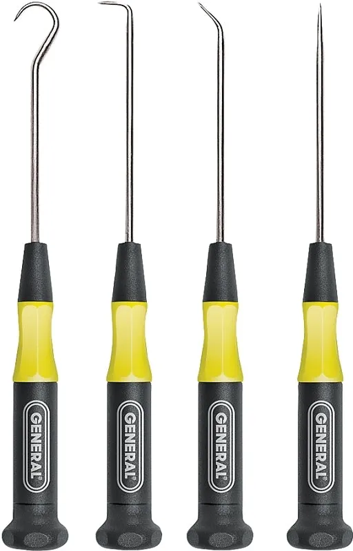 General 60004 Blade Probe Set, Steel, Chrome :EA: QUANTITY: 1
