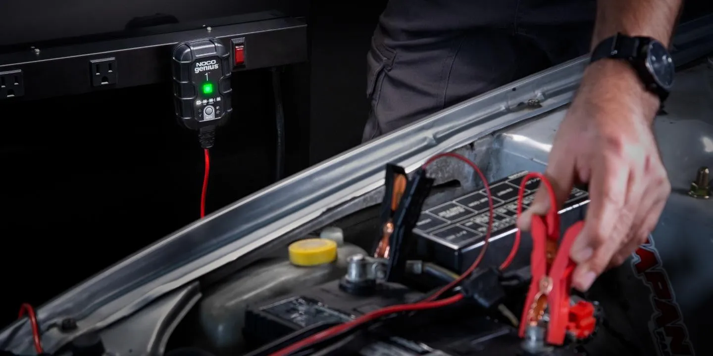 Genius 1 NOCO 6V & 12V Smart Battery Charger