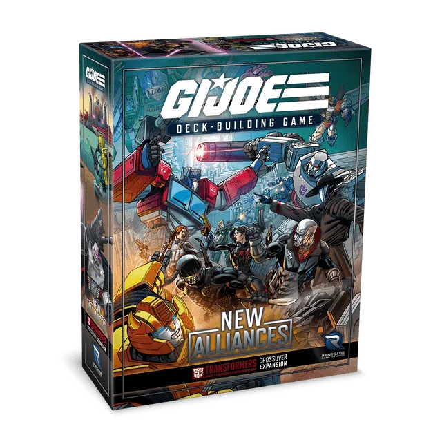 G.I. JOE Deck-Building Game New Alliances
- A Transformers Crossover Expansion
