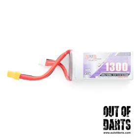 GNB 1300mAh 4S 60C LiHV High-Voltage LiPo (XT60) For Momentum and SBF