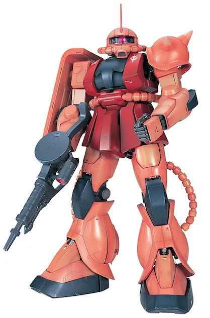 gunpla PG 1/60 MS-06S Char's Zaku II
