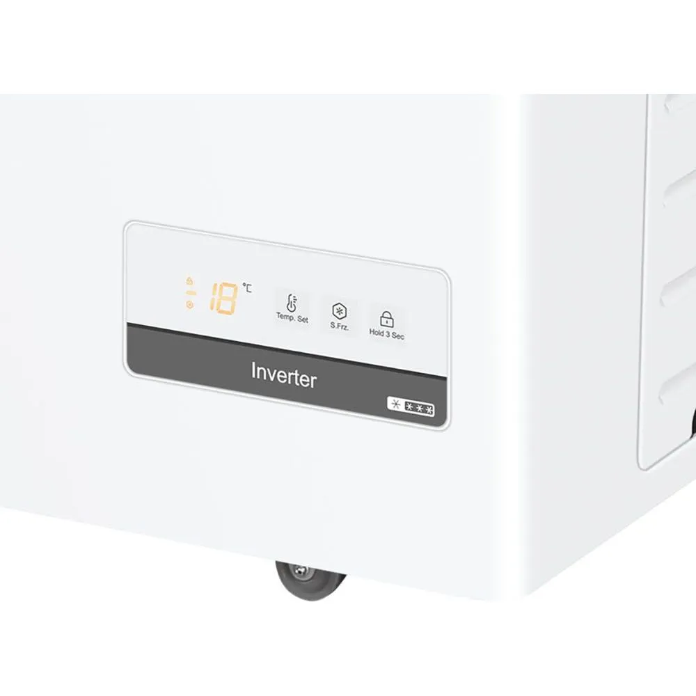Haier 300L Freestanding Chest Freezer - White | HCE301E UK