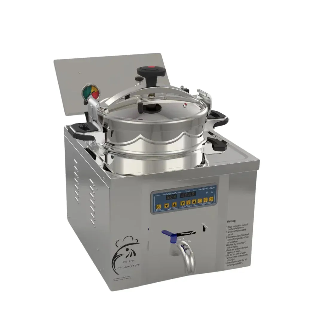 Hamoki Countertop Electric Pressure Fryer 22 Litre - 341002
