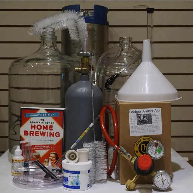 Homebrewing Starter Kit for 5 Gallons - Deluxe