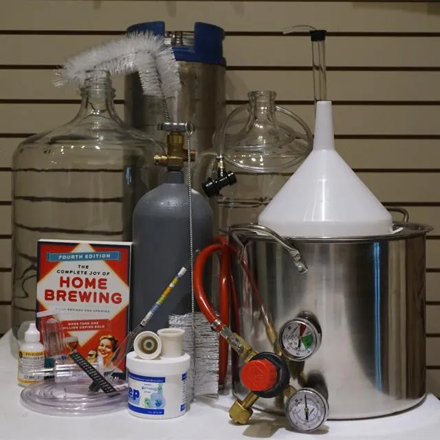 Homebrewing Starter Kit for 5 Gallons - Deluxe