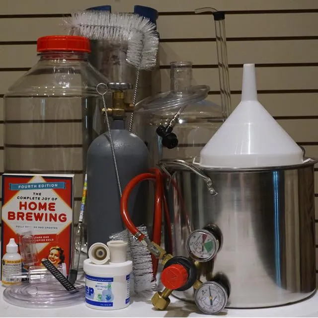 Homebrewing Starter Kit for 5 Gallons - Deluxe