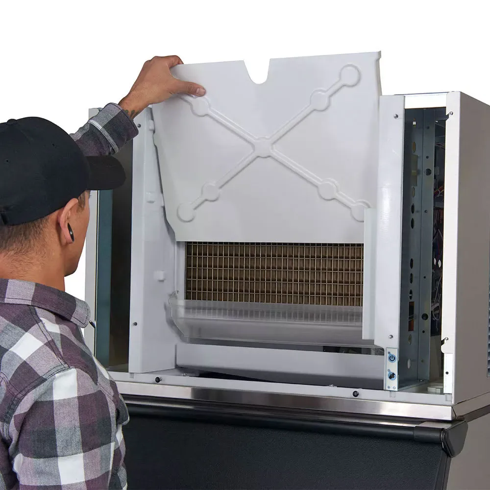 Ice-O-Matic CIM0330HA 30" Elevation Series Air Cooled Modular Half Size Cube Ice Machine - 313 Lbs
