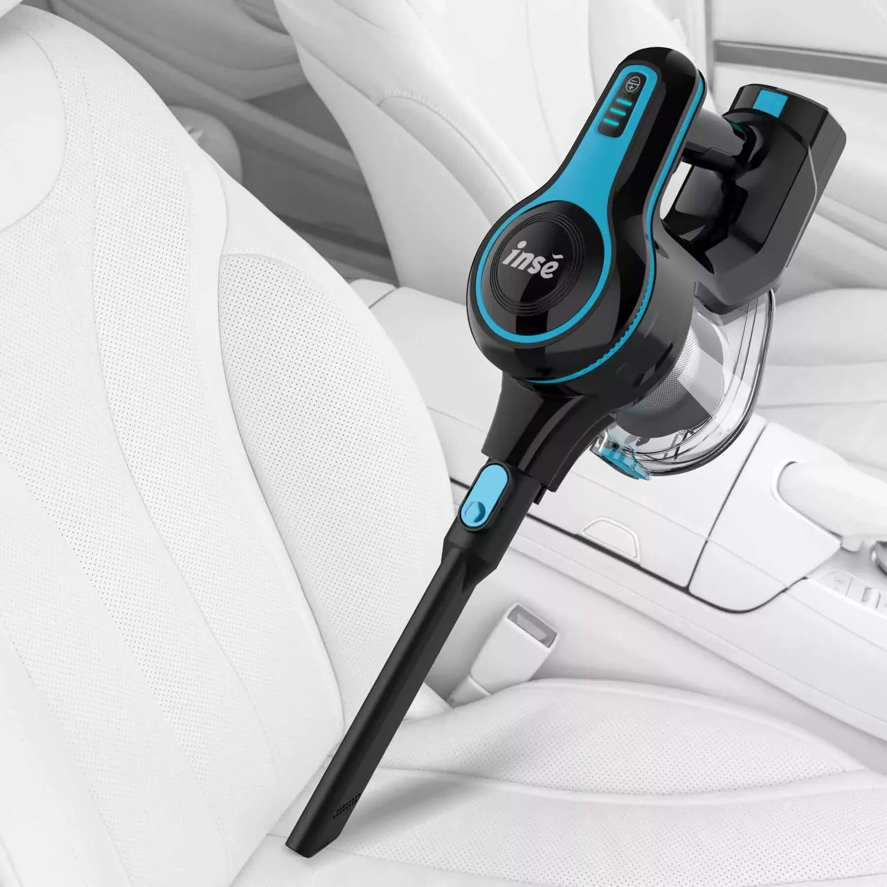 INSE N5T Cordless Vacuum 145w 12kpa Suction Power 6 in 1 Stick Vacuum