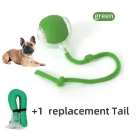 Interactive Pet Ball - Frenchie Teaser Automatic Rolling Toy for Endless Fun