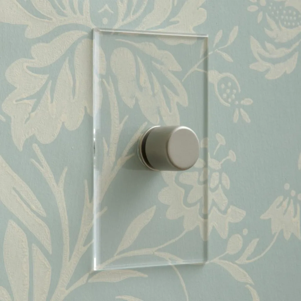Invisible Plate Rotary Dimmers by Forbes & Lomax