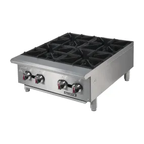 Kintera KHP24 / 919582 Countertop Hotplate, Gas, 4 Burners, 24"