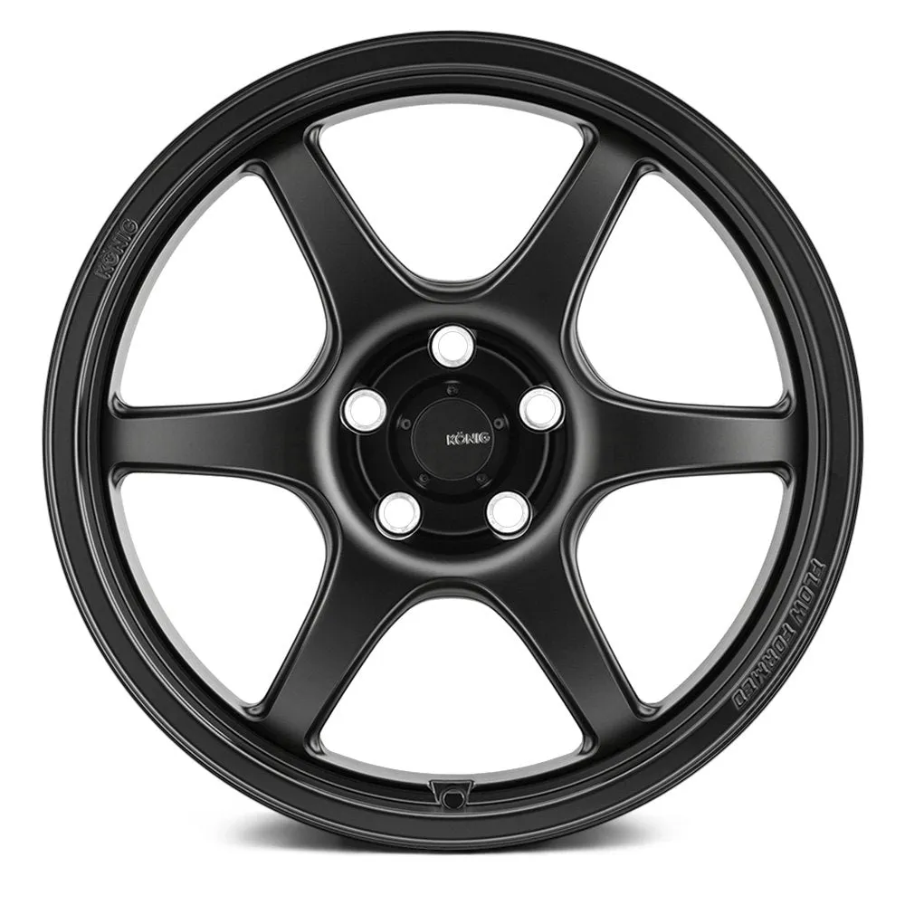 Konig Hexaform Wheels (15x7.5 4X100 ET 35) Matte Bronze or Matte Black