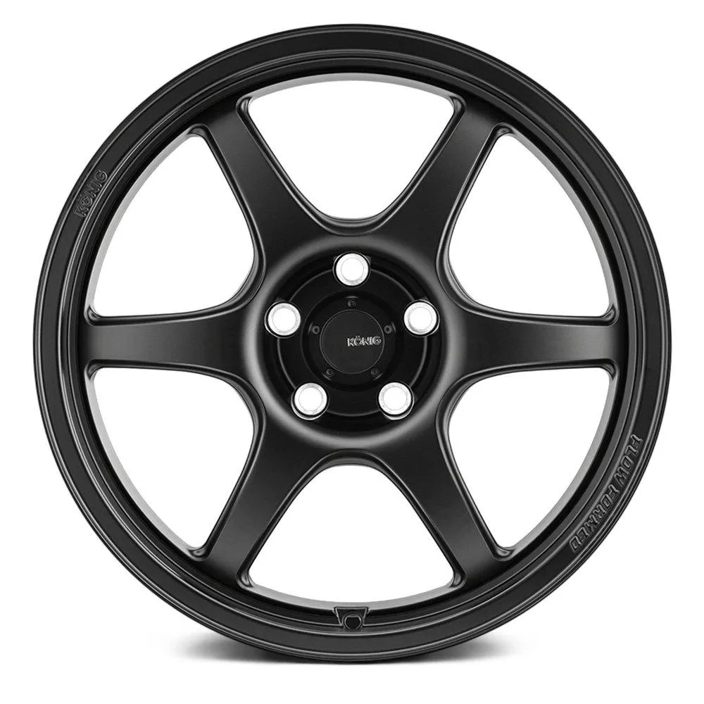 Konig Hexaform Wheels (17x8 5x100 ET 40) Matte Bronze or Matte Black