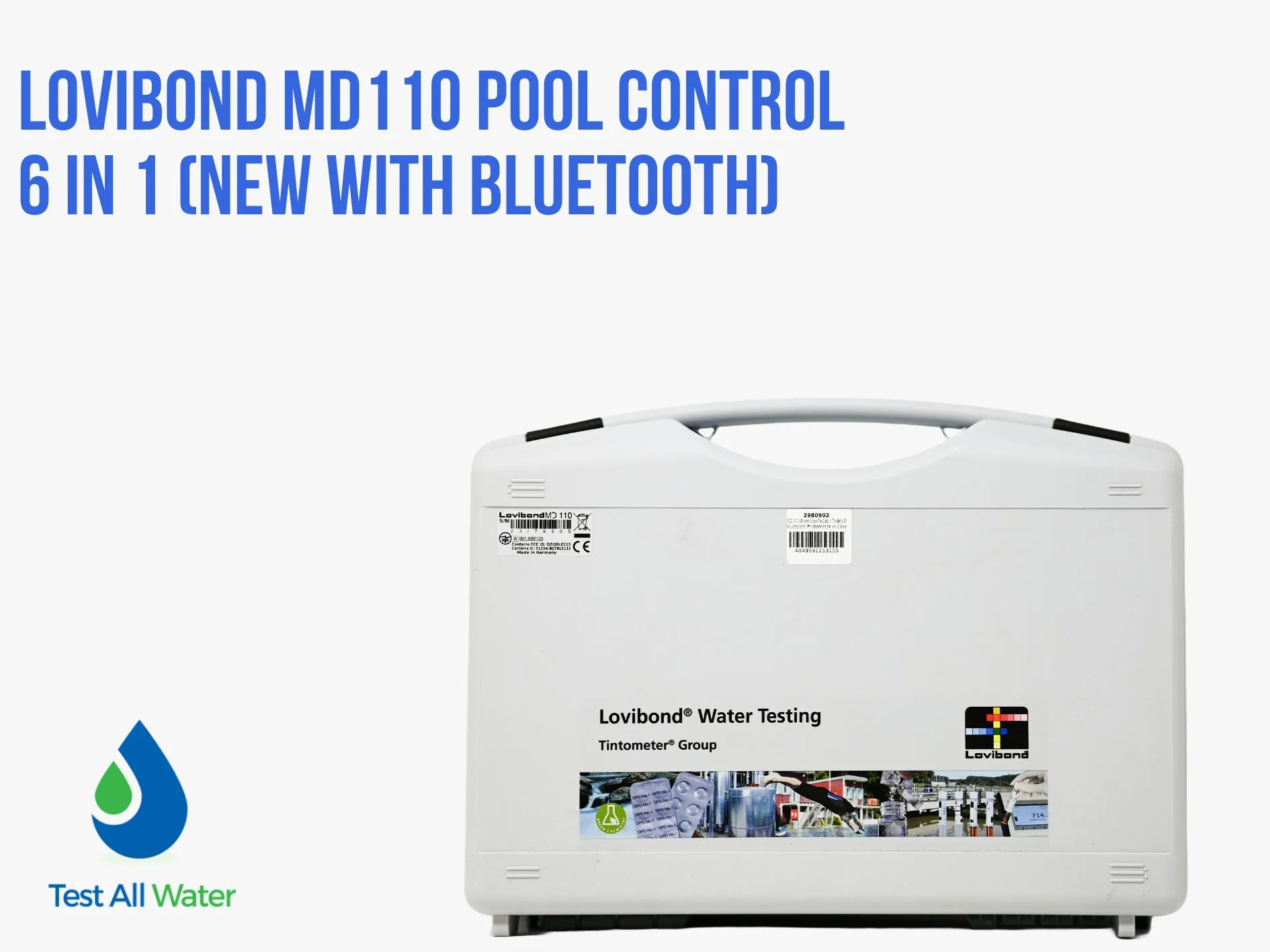 Lovibond MD110 Pool Control 6 in 1 Photometer
