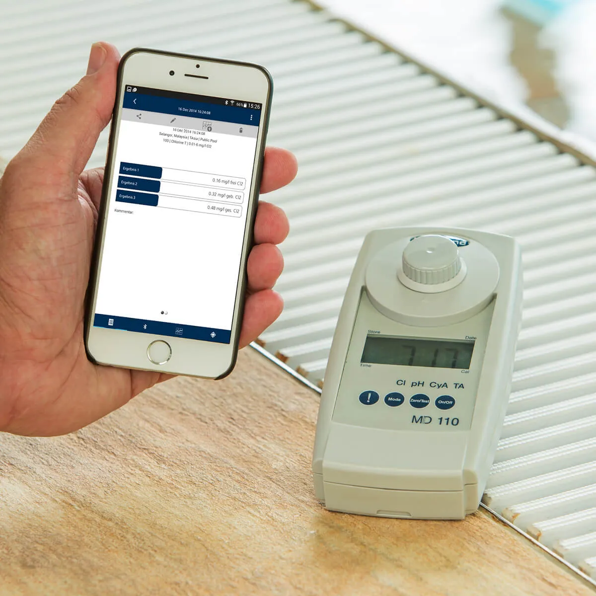 Lovibond MD110 Pool Control 6 in 1 Photometer