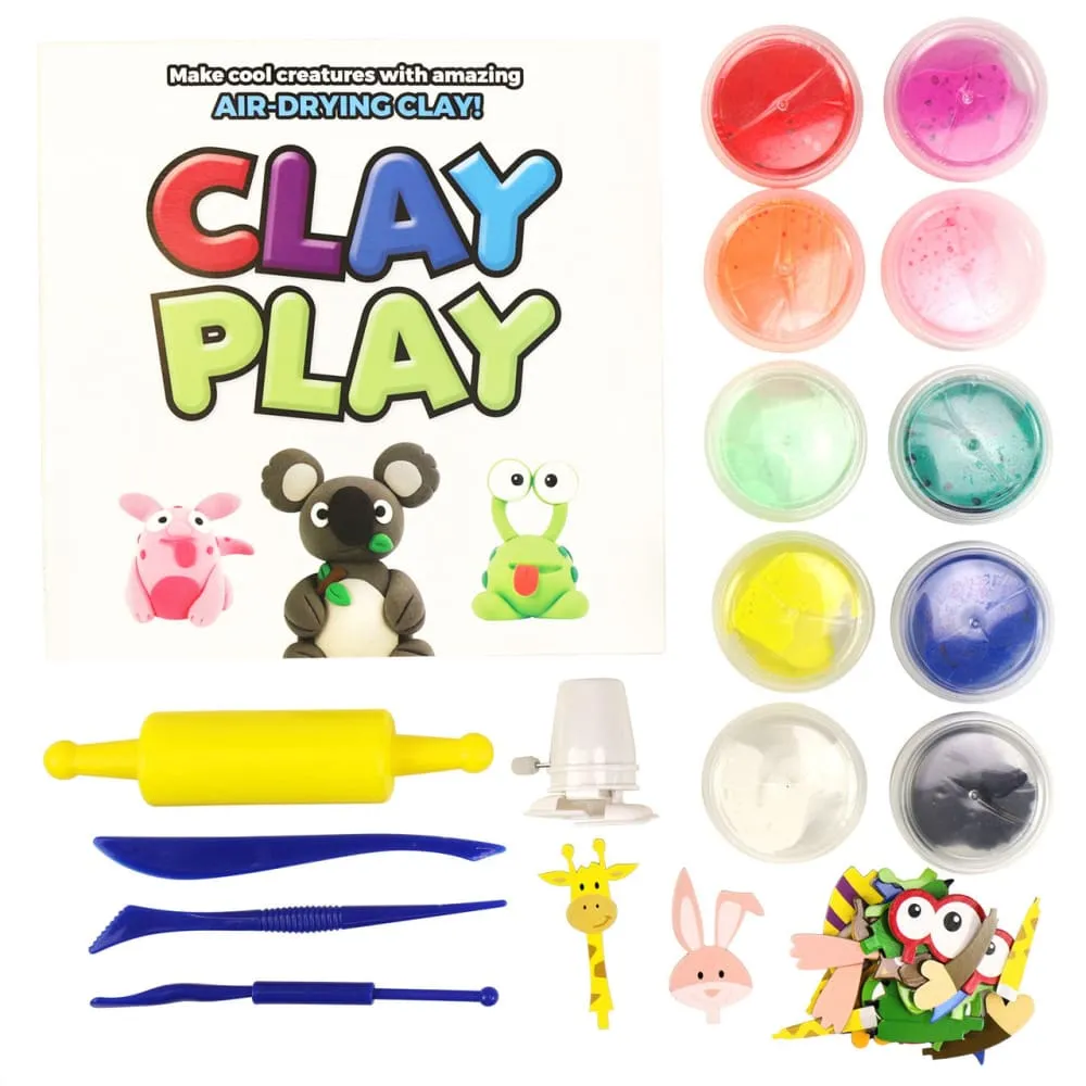 Make & Play Clay Play Glow in the Dark