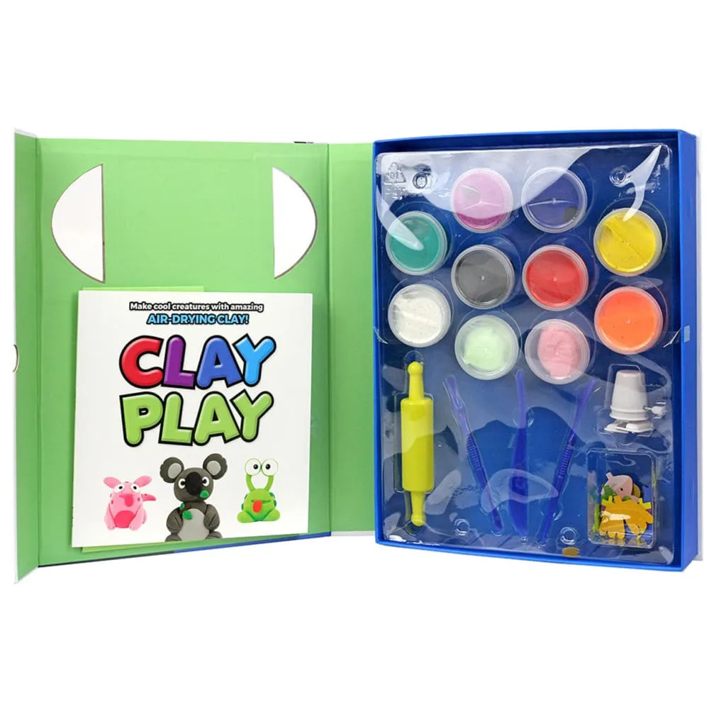 Make & Play Clay Play Glow in the Dark