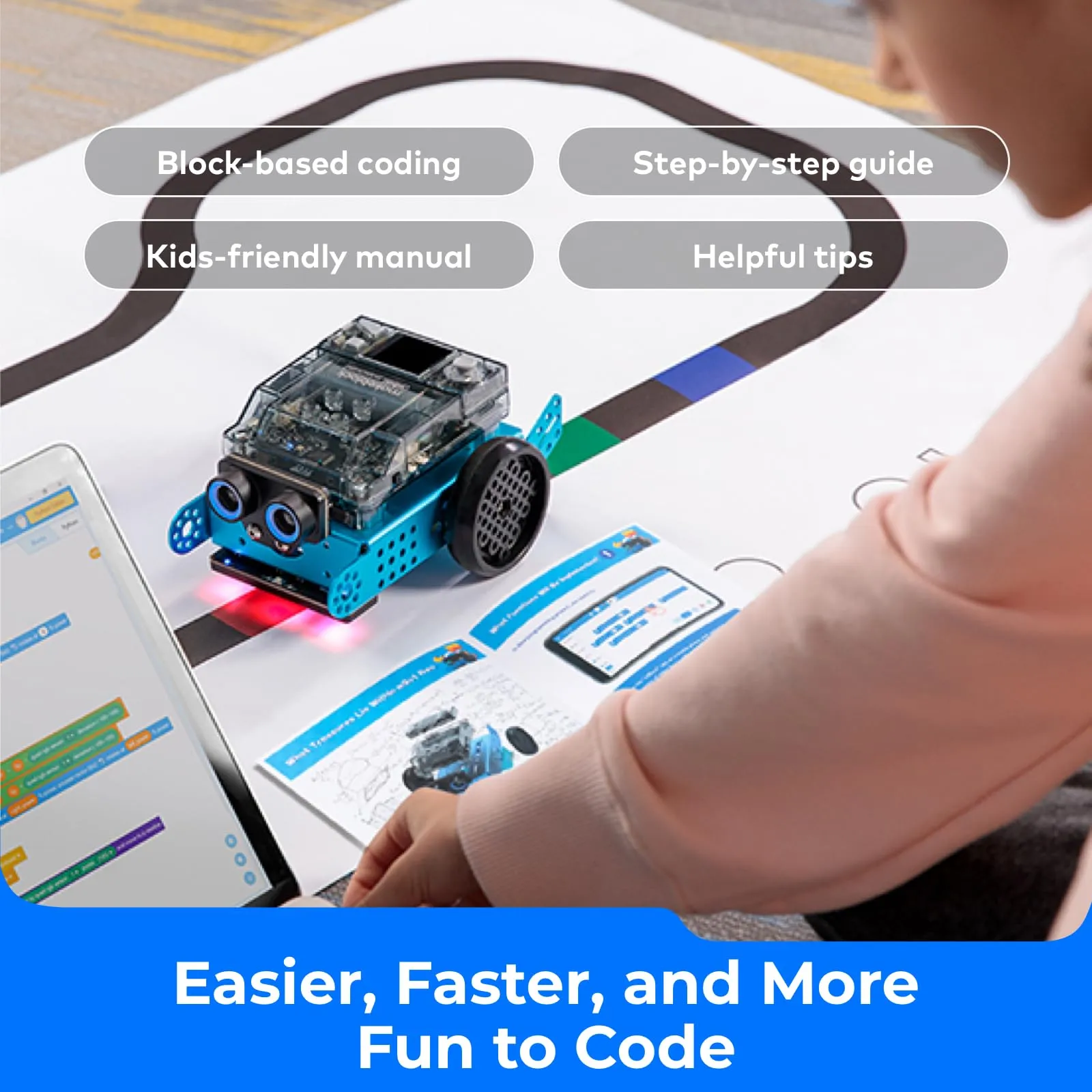 Makeblock mBot Neo Coding Robot for Kids, AI Learning Robot
