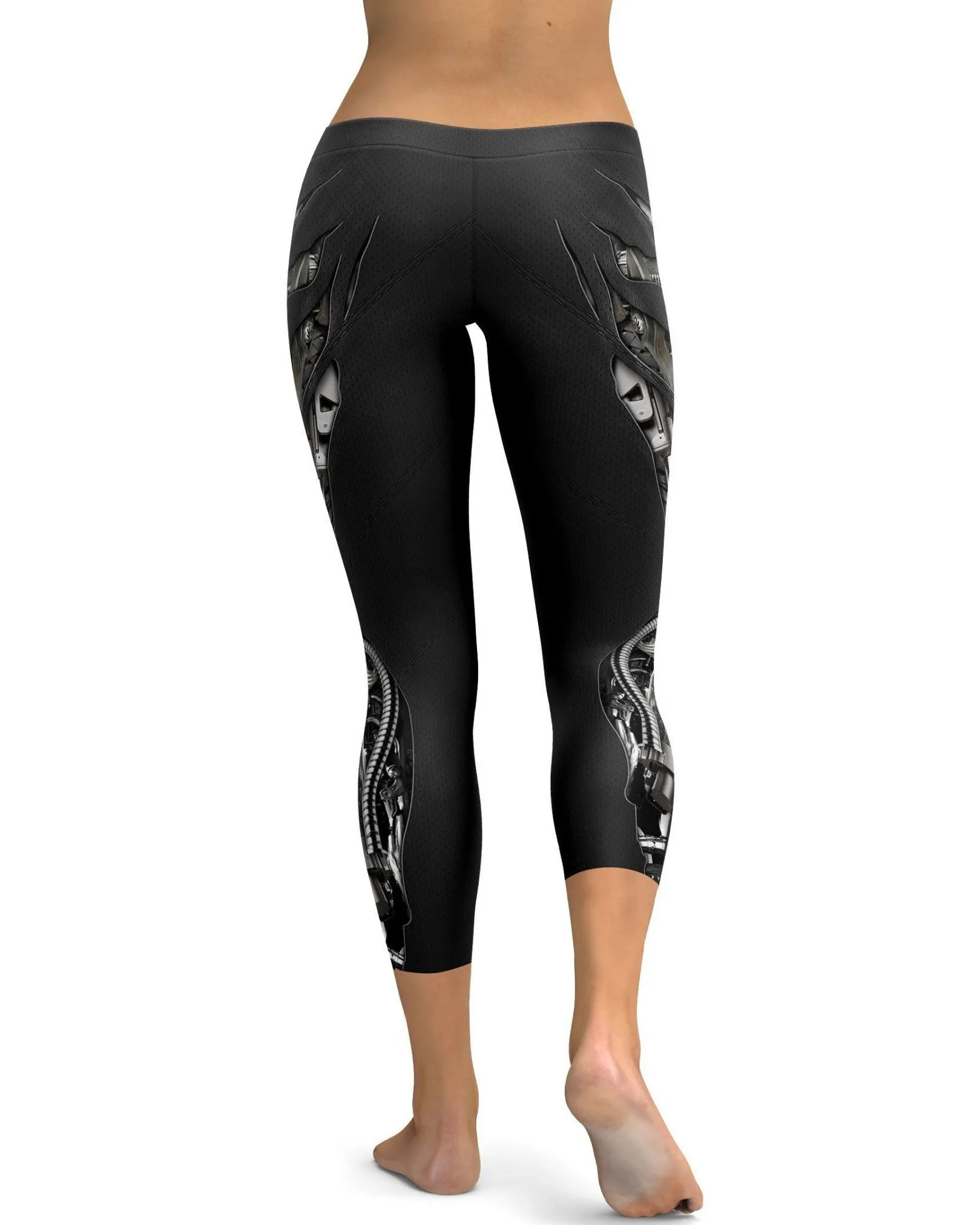 Mechanic Ripped Carbon Capris